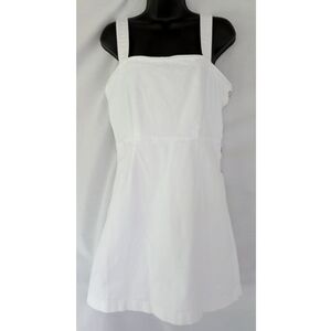 Forever 21▪️White Overall Dress